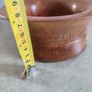 Beautiful  handmade wood turning. wood bowl has natural knot inside the bowl excellent condition Image 3