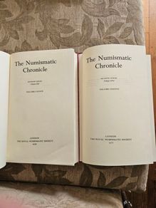The Numismatic Chronicle  X 2 1977 & 1979. Both First Edition Hardback In Good Condition   See Photos For Same.