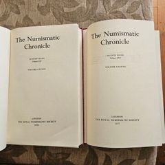 The Numismatic Chronicle  X 2 1977 & 1979. Both First Edition Hardback In Good Condition   See Photos For Same.