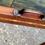 Antique walnut marquetry fire screen Image 2