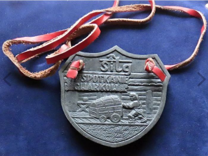 Rare Poland Coal miners Medal 1986 Communist era Polska