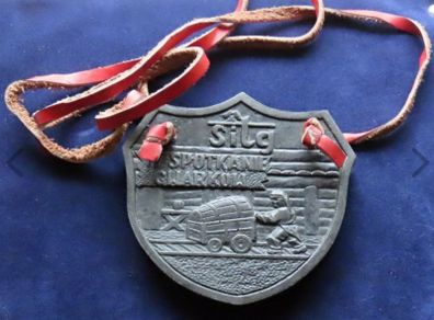 Rare Poland Coal miners Medal 1986 Communist era Polska