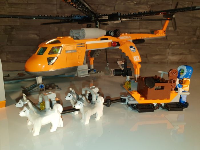Lego 60034 Arctic Helicrane Helicopter