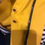 Hublot Mode Marine "typhon" Nautical Yellow Rain Poncho For Babies Image 4