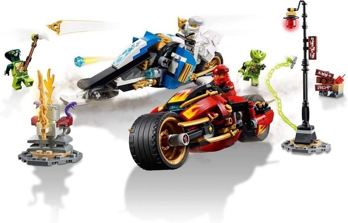 LEGO Ninjago 70667 Kai's Blade Cycle & Zane's Snowmobile BRAND NEW & SEALED