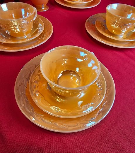 Fire King Oven Ware Glass Set  USA, 1950 1970s