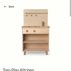 Ferm Living play kitchen + fruit