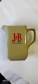 J & B whiskey jug ,,see pictures for condition,  take as is ,buyer collects or pays postage, thank you
