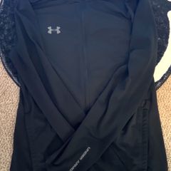Under Armour Challenger Track Jacket Small Blacked Out