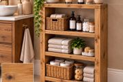 Handmade Rustic Pine Bathroom Unit