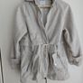 coat , Light gray , beige hooded coat Women Jacket warm , winter autumn Image 2