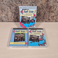 Dads Army 2 and 3 Cassette tapes box set
