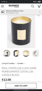Dark Pomegrante Candle