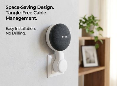 Google Nest Mini wall mount - socket holder