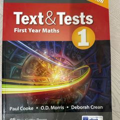 JC Maths texts and tests