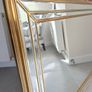 Large Premium Deknudt Belgian Mirror Bevelled Glass & Gold Frame 80x105 cm Image 3