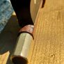Vintage mounted Cello bow on gilded board Image 6