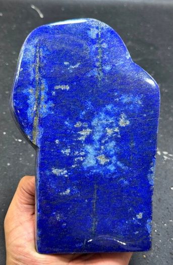 AAA Perfect Lapis Lazuli Natural Mineral Stone Freeform - Height: 190 mm - Width: 125 mm- 1212 g