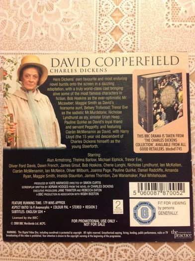 David Copperfield.  DVD.