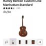 Harley Benton Custom Line Manhattan w/DeArmond pickup Image 3