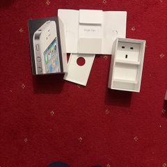 iphone 4 white box (EMPTY BOX ONLY)