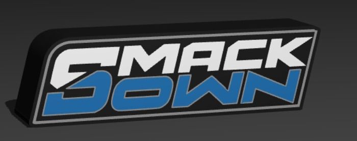 WWE Smackdown LED Lightbox