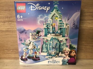Lego Disney Frozen Elsa ice Palace 43172