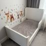 Extendable bed, white, 80x200 cm Image 2