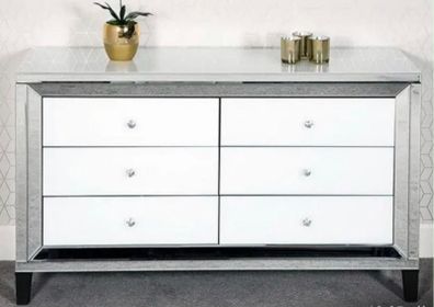 mirrored chest of drawers
