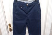 Navy Chino city shorts Per Una size 8