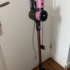 Pink Cordless hoover