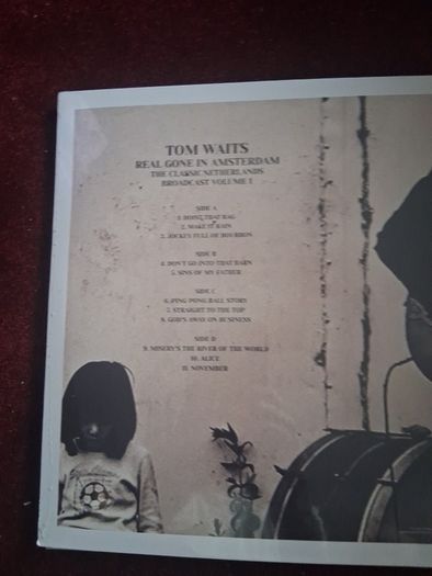 lp tom waits Real gone in AmsterdamVolume one double l p