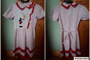 Mickey Mouse Dress.  Age 7-8