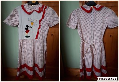 Mickey Mouse Dress.  Age 7-8