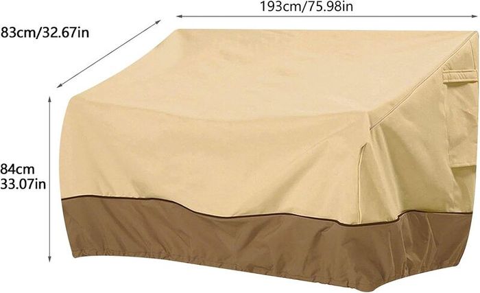 Garden Sofa Cover, 210D Oxford Waterproof