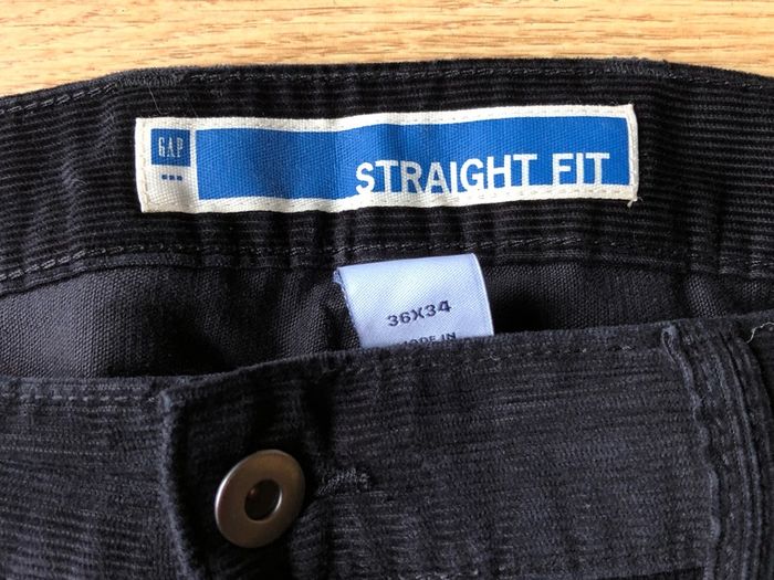 GAP men's trousers Black