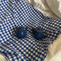 Denby teapots salt and pepper pots Imperial Blue