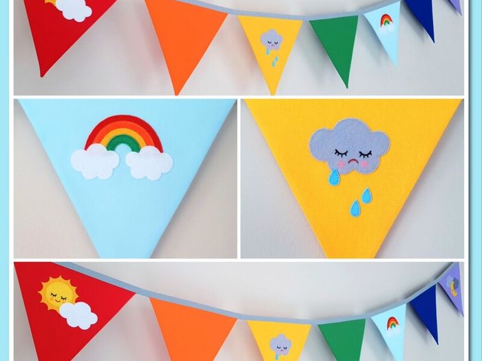 Eco-Friendly Personalised Cotton Bunting Made to Order