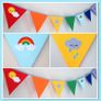 Eco-Friendly Personalised Cotton Bunting Made to Order Image 8