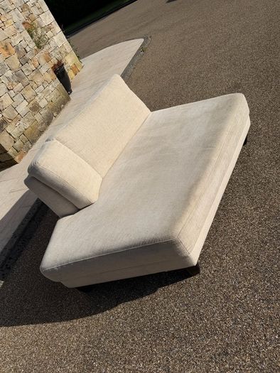 Cream Chaise Lounge