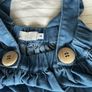 Denim Skirt with braces Image 3