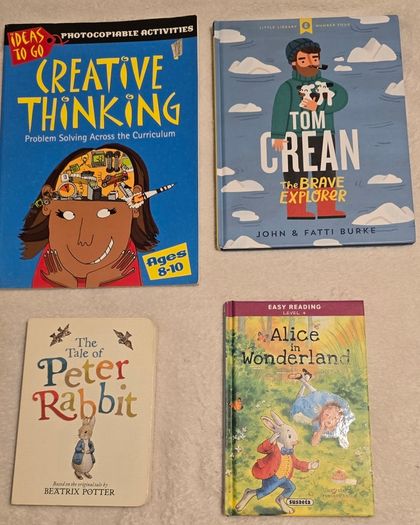 Kids books for 7+, like new