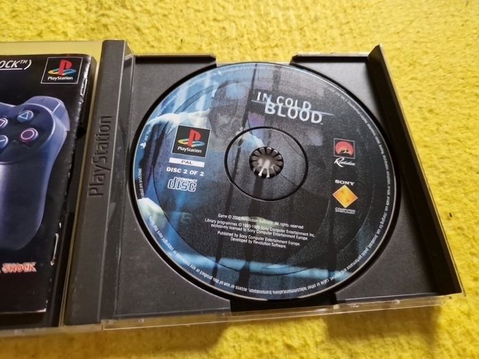 In Cold Blood PlayStation1 Ps1 PlayStation2 Ps2 Games Original