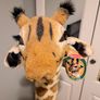 5ft Giraffe Teddy Melissa & Diug Image 2