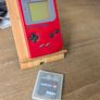 Nintendo Gameboy DMG-01 (the OG) in a NEW Red Shell - Optional Flash Cart - #428 Image 5