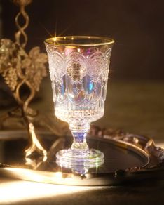 Flower Knows Little Angel Collection Pedestal Glass Cup