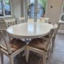 IKEA ROSENTORP Dining Table & 6 Chairs Image 2