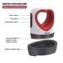 BRAND NEW EU US Stock Mini Portable Heat Press Machine Sublimation Digital Transfer Printing A3/A4 for T-shirts Transfer and Ironing Image 7