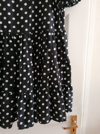 ladies pokodot boohoo dress size 16