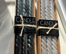 Candle Junkie -  Twisted Dinner Candles (6 pack)
